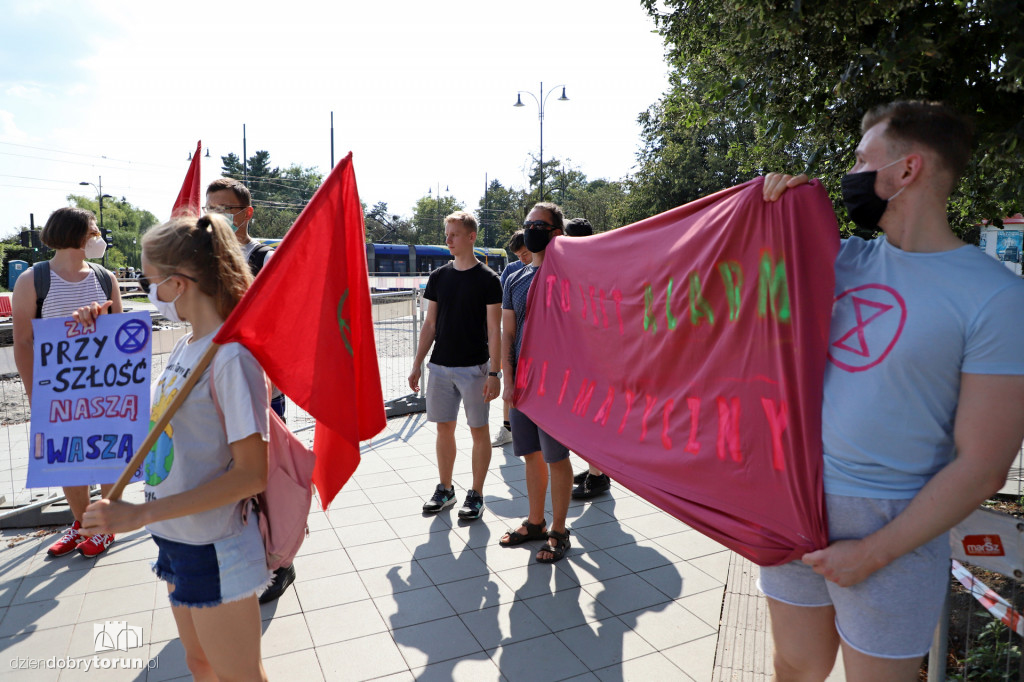 Extinction Rebellion Toruń - protest klimatyczny