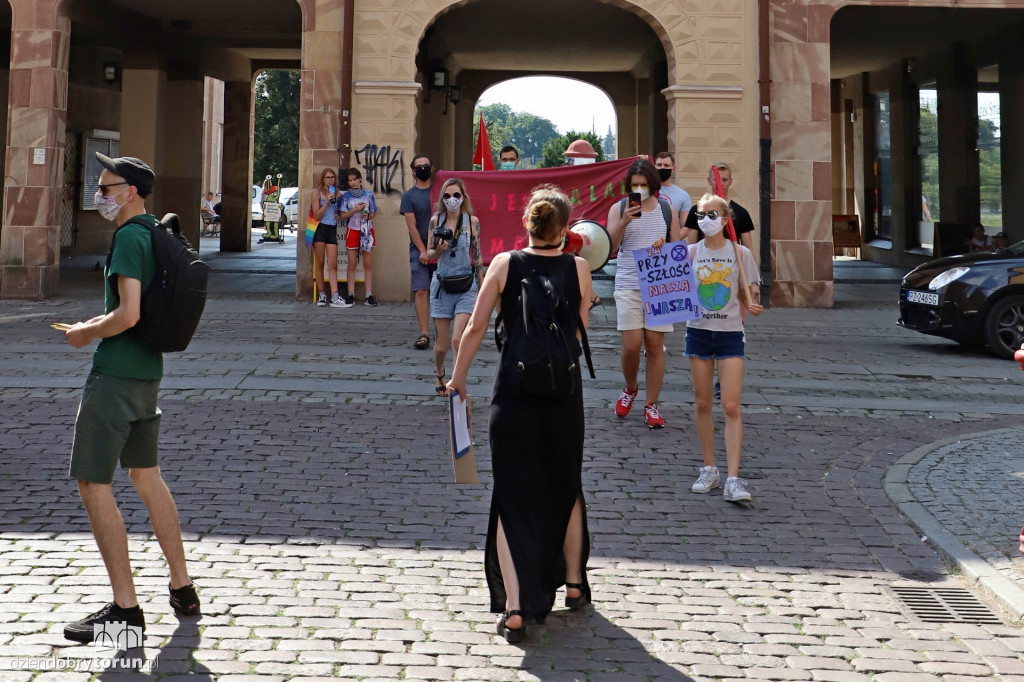 Extinction Rebellion Toruń - protest klimatyczny