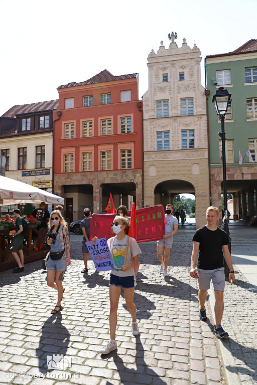 Extinction Rebellion Toruń - protest klimatyczny