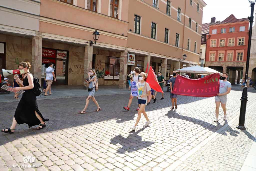 Extinction Rebellion Toruń - protest klimatyczny