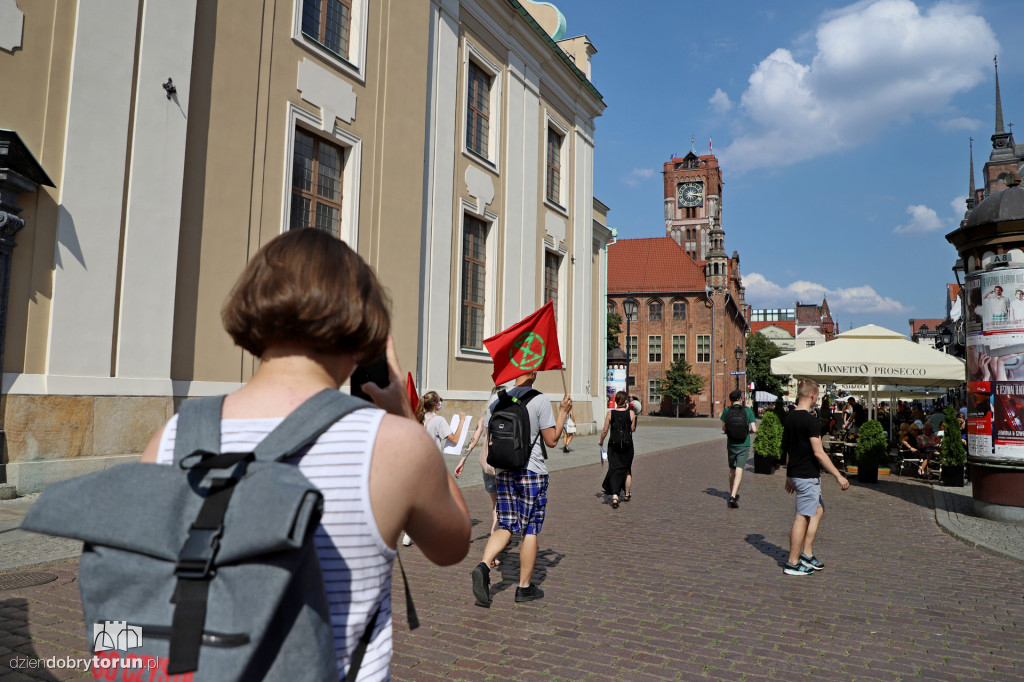 Extinction Rebellion Toruń - protest klimatyczny