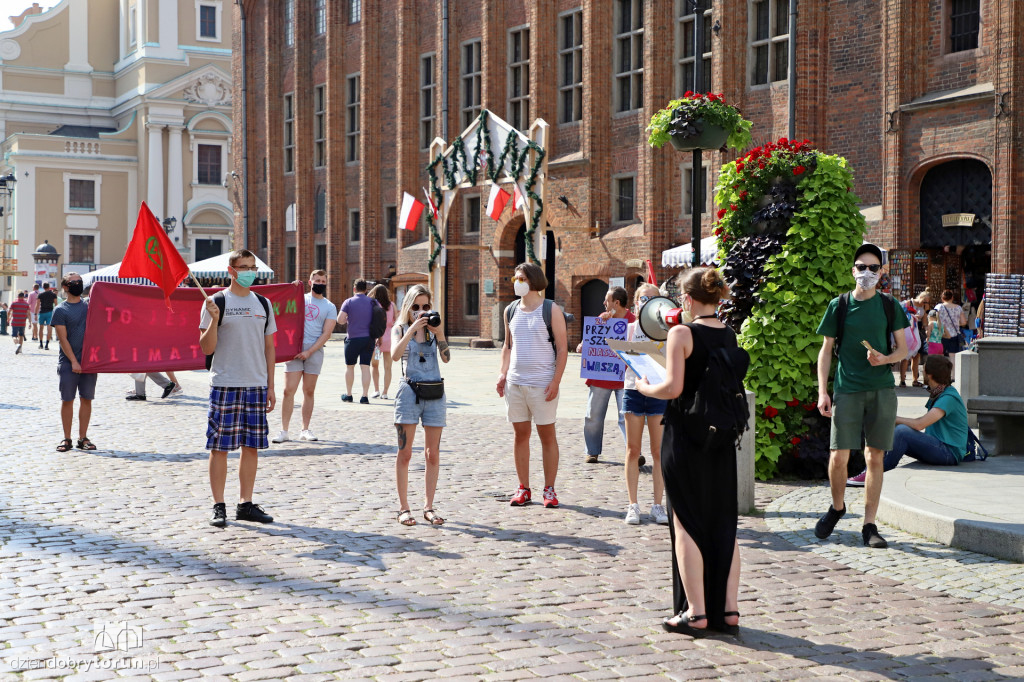 Extinction Rebellion Toruń - protest klimatyczny