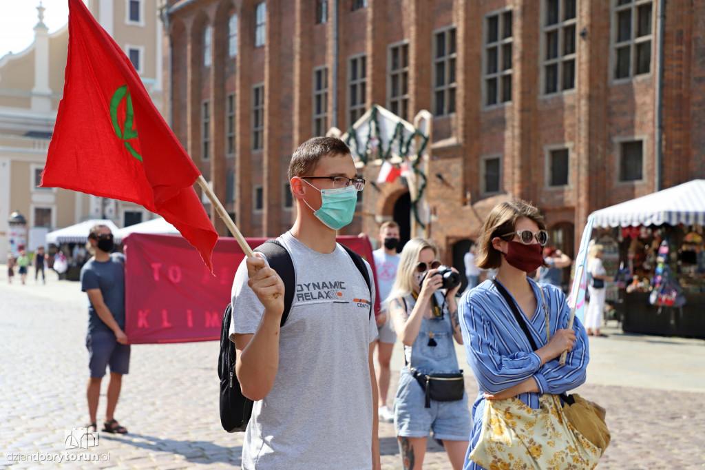 Extinction Rebellion Toruń - protest klimatyczny
