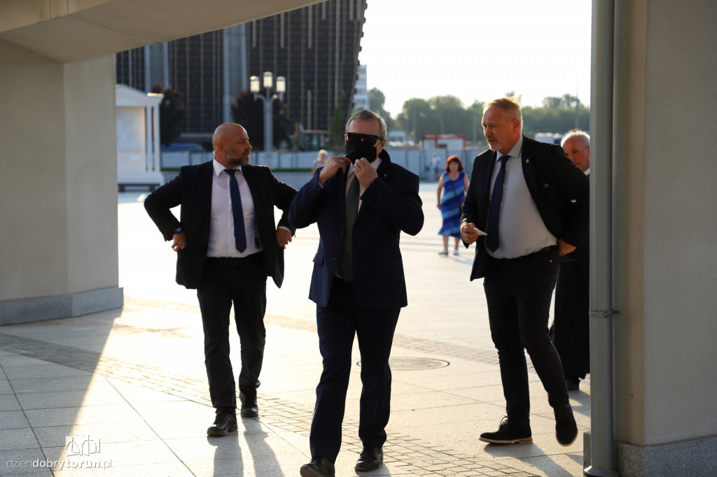 Uroczyste otwarcie parku pamięci
