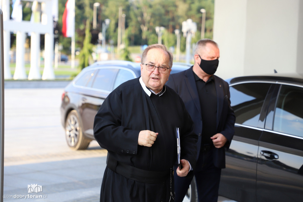 Uroczyste otwarcie parku pamięci