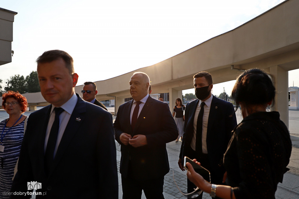 Uroczyste otwarcie parku pamięci