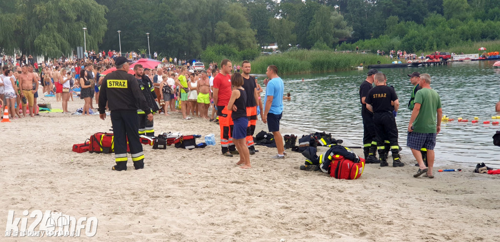 Utonięcie na plaży w Przyjezierzu