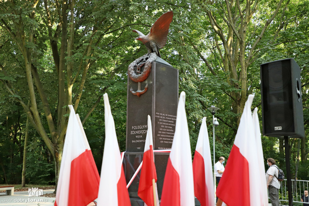 Odsłonięcie Pomnika Wojsk Balonowych