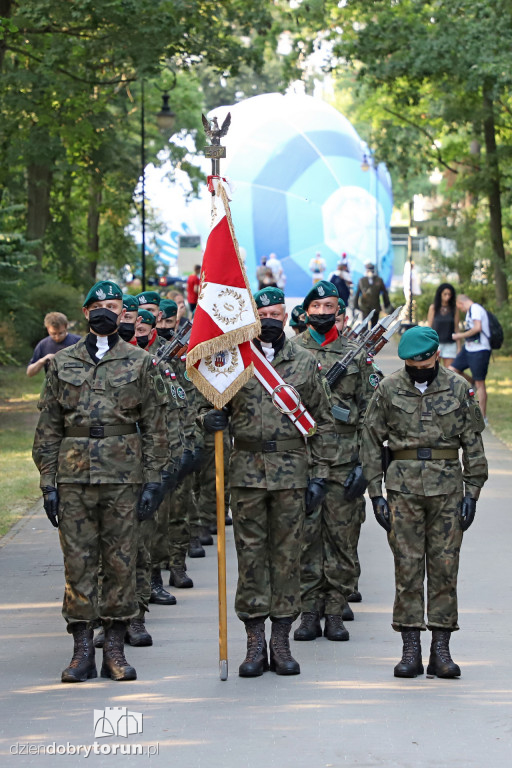 Odsłonięcie Pomnika Wojsk Balonowych