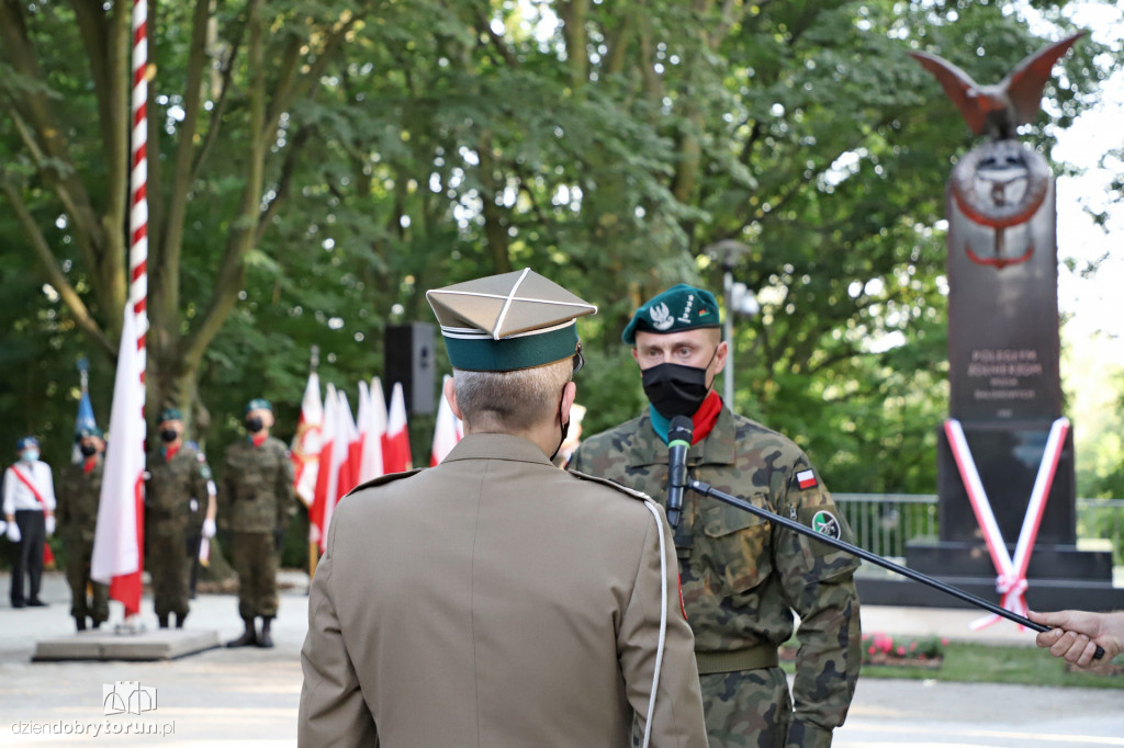 Odsłonięcie Pomnika Wojsk Balonowych