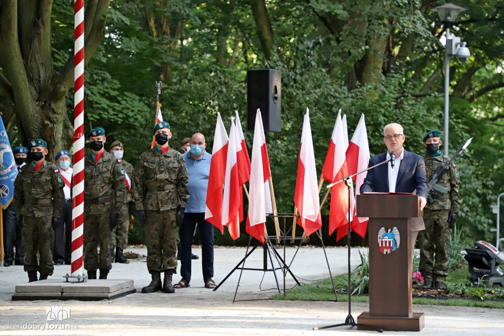 Odsłonięcie Pomnika Wojsk Balonowych