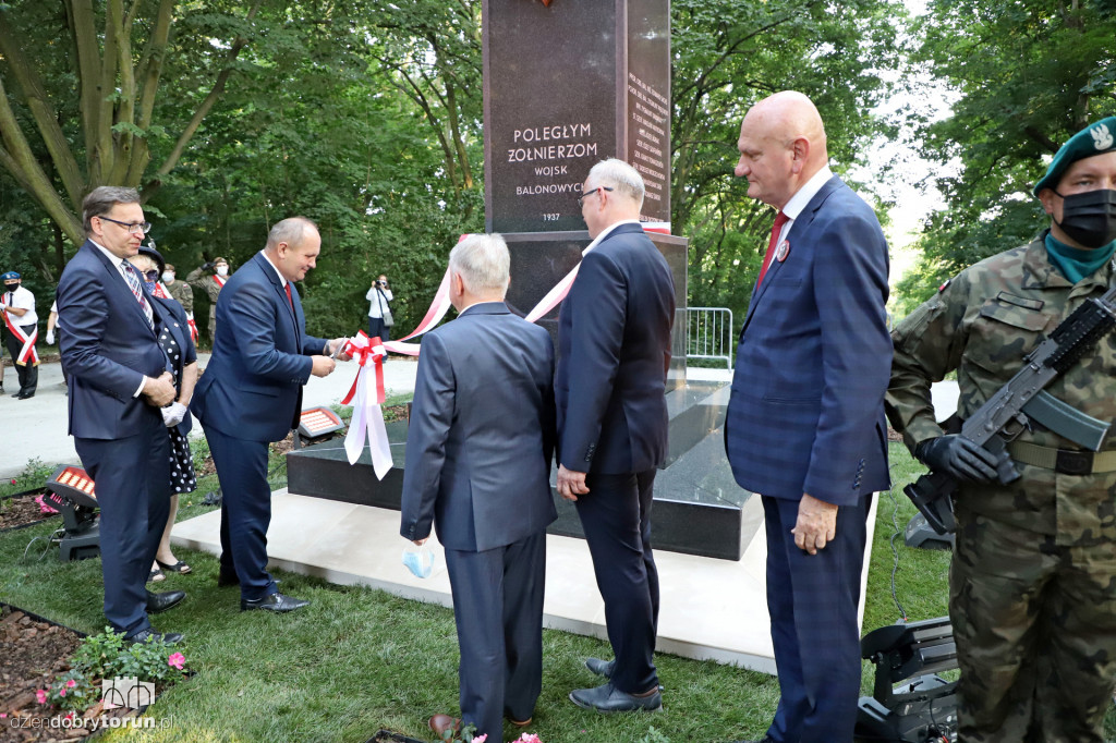 Odsłonięcie Pomnika Wojsk Balonowych
