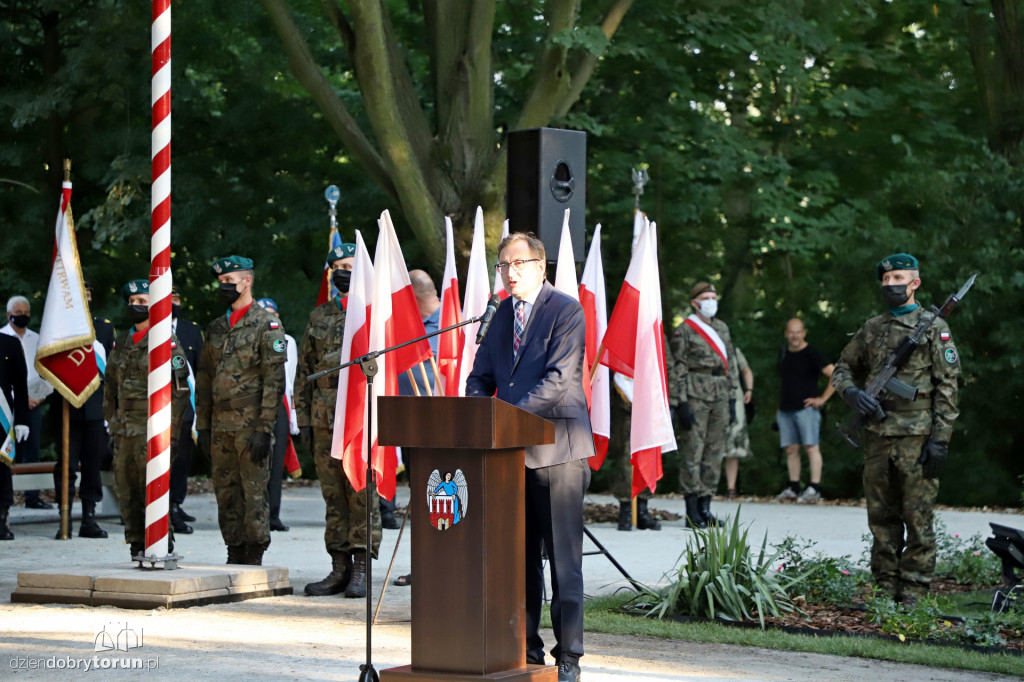 Odsłonięcie Pomnika Wojsk Balonowych