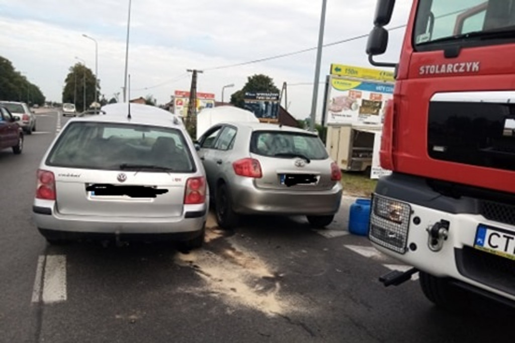 Wypadek w Czernikowie pod Toruniem
