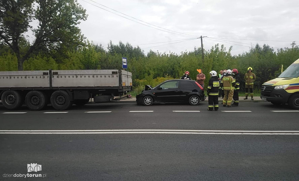 Groźna kolizja przy Olsztyńskiej