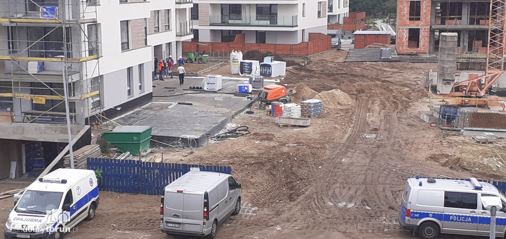 Tragedia na budowie bloku na JAR-ze