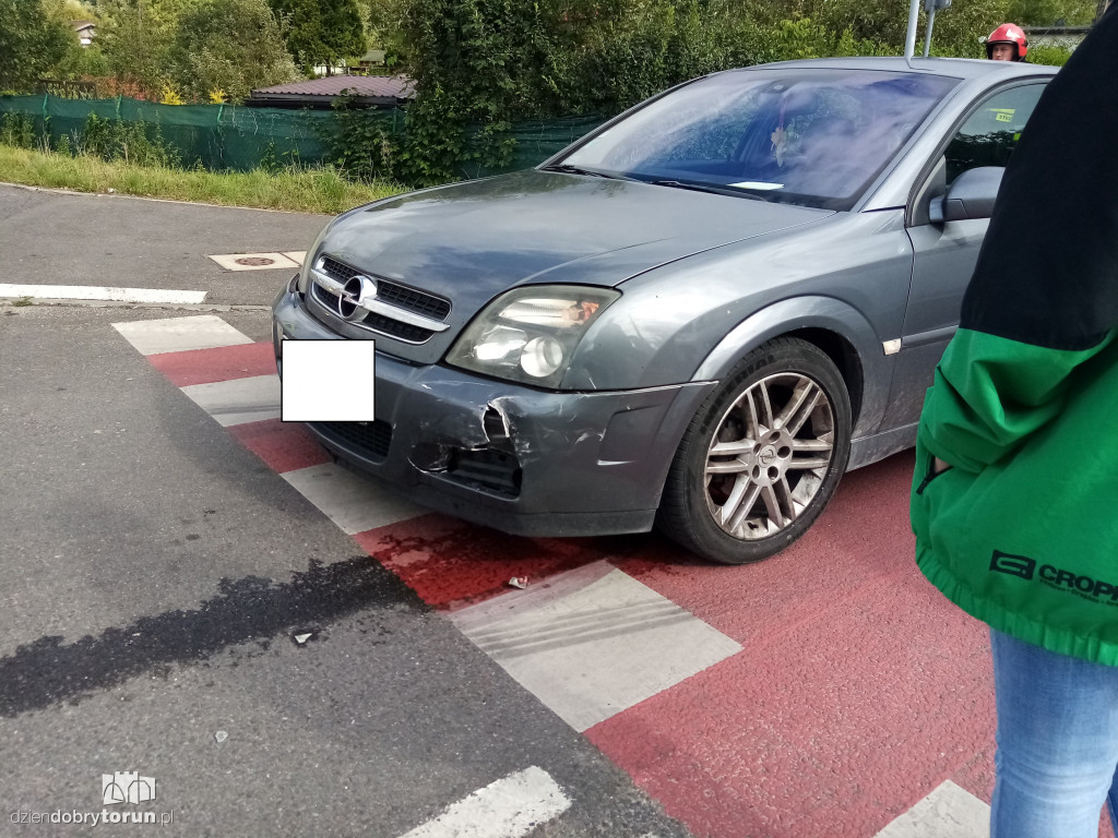 Kolizja trzech pojazdów przy Wiślanej