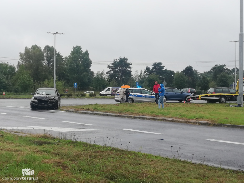 Groźna kolizja prz ul. Rydygiera