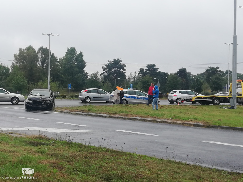 Groźna kolizja prz ul. Rydygiera
