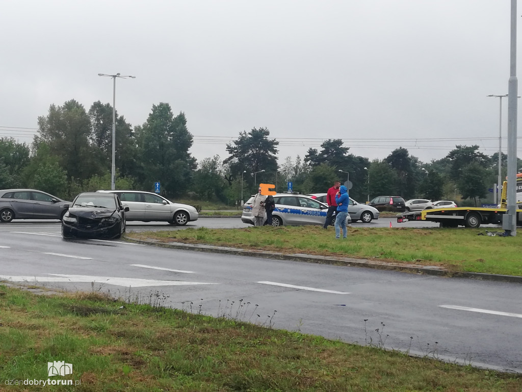 Groźna kolizja prz ul. Rydygiera