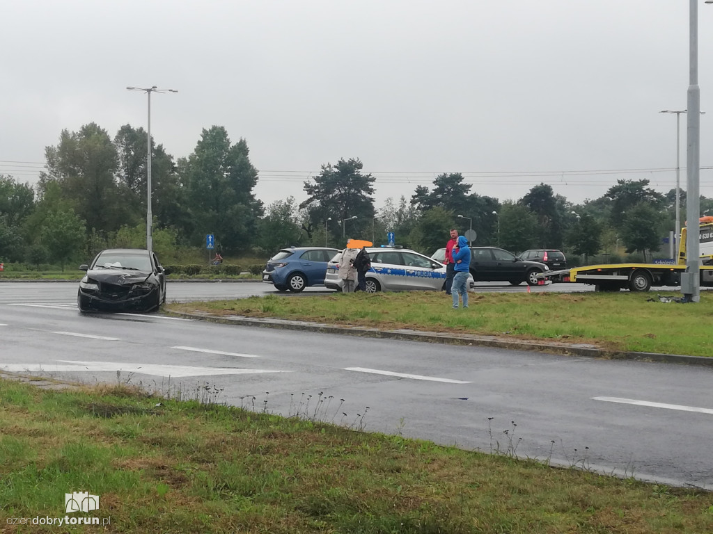 Groźna kolizja prz ul. Rydygiera