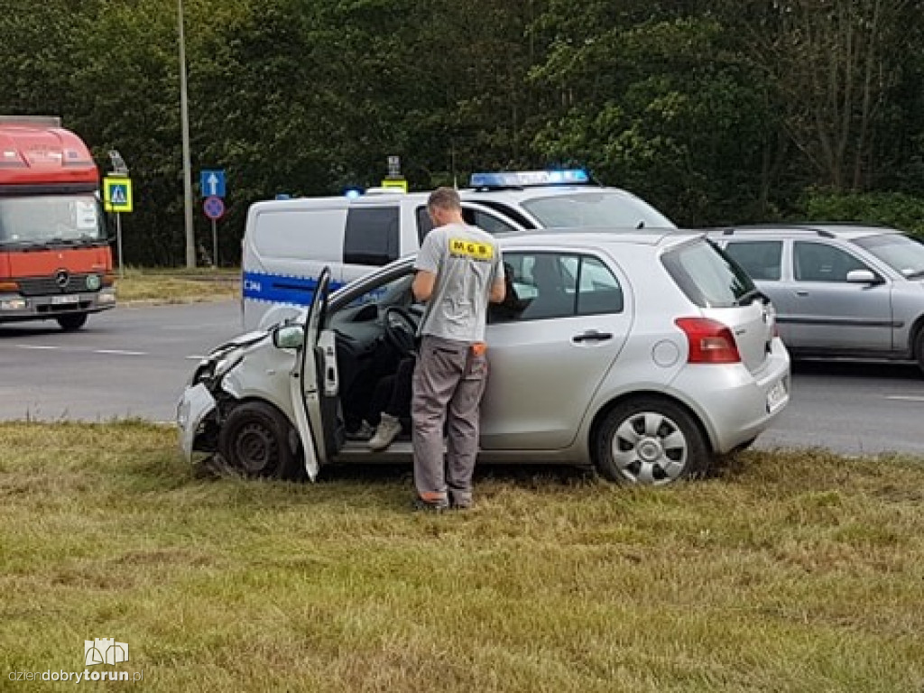 Niebezpieczne zdarzenia drogowe w Toruniu