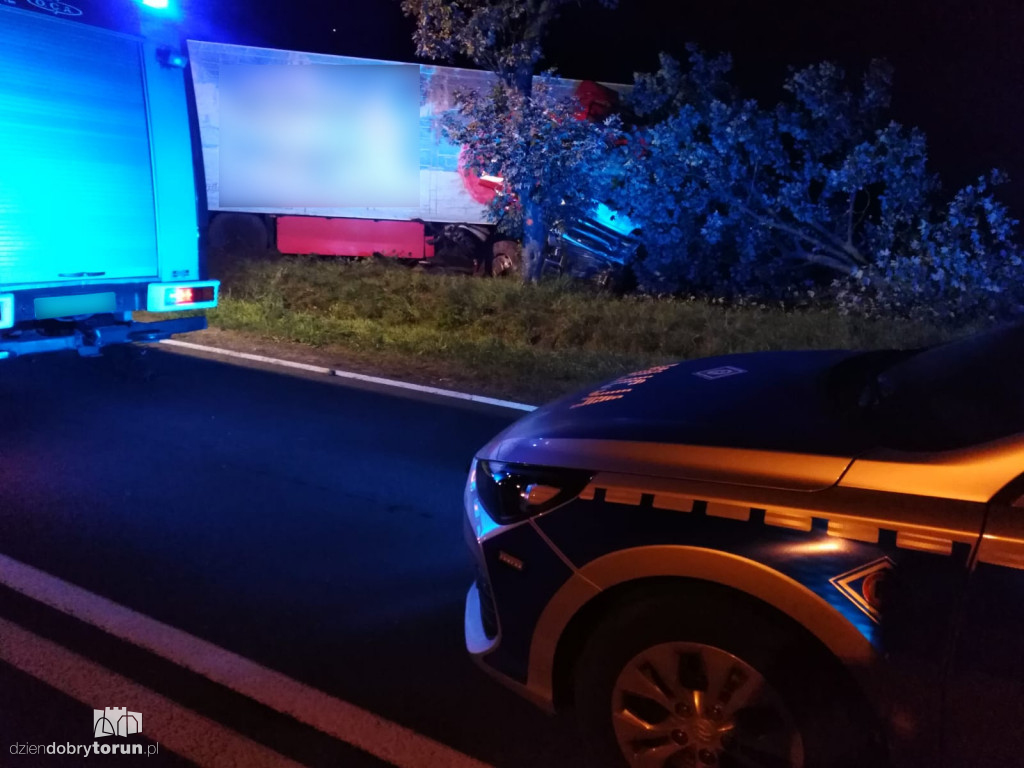Tragiczny wypadek na DK15 w Brzeźnie