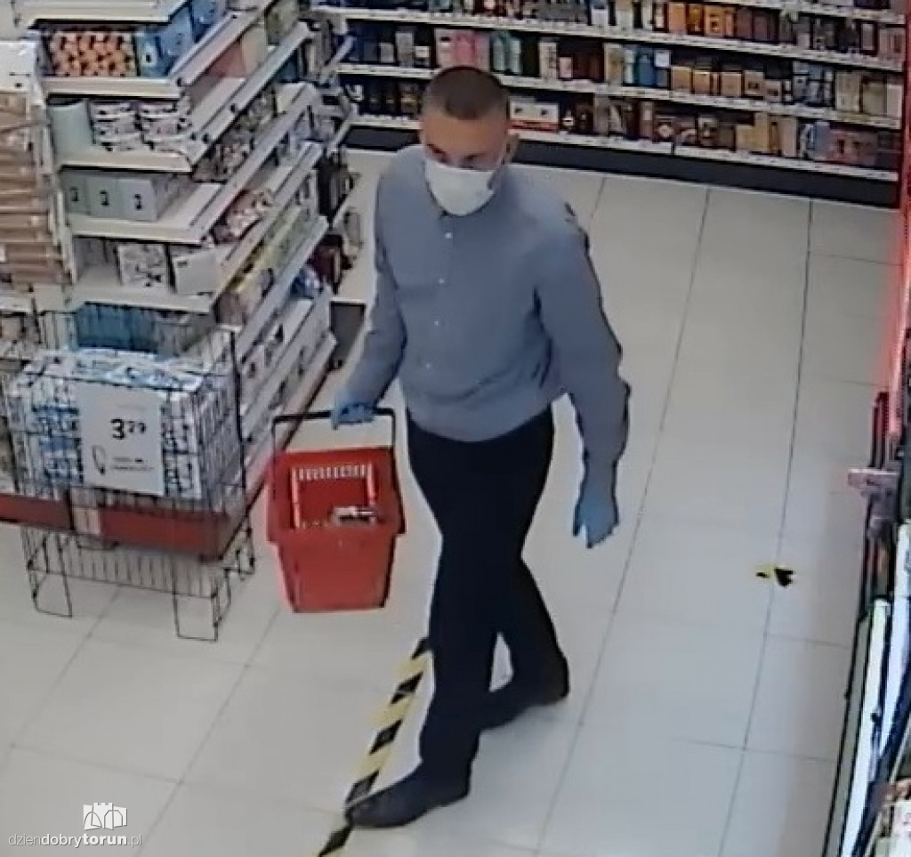 Policja szuka złodzieja. Poznajecie go?