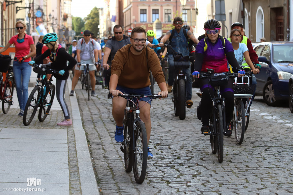 Toruńska rowerowa masa krytyczna