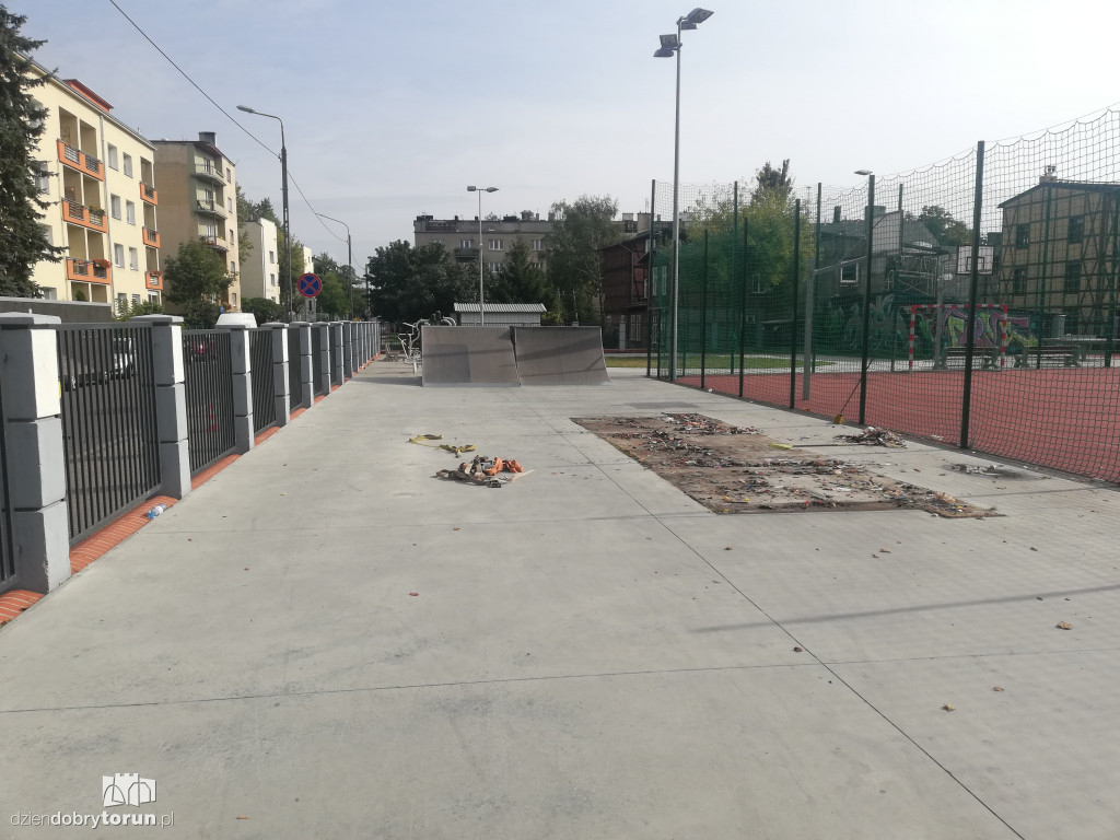 Likwidacja skateparku przy Krasińskiego