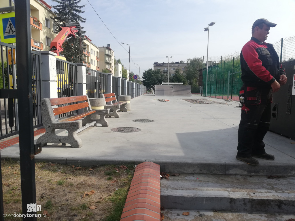 Likwidacja skateparku przy Krasińskiego