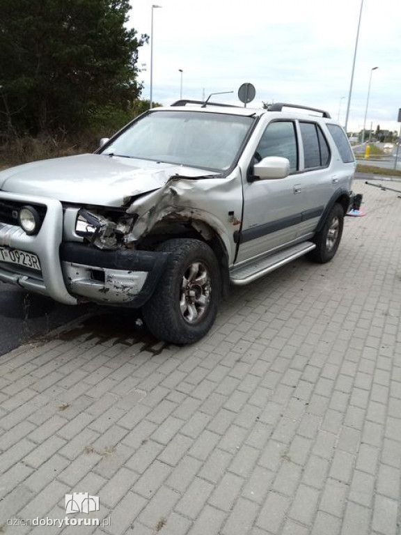 Kolizja na skrzyżowaniu Polnej i Fortecznej