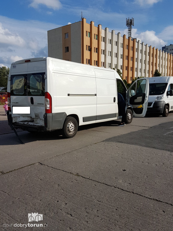 Kolizja przy ul. Działowskiego