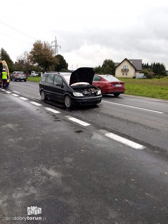 Wypadek w Łysomicach k. Torunia
