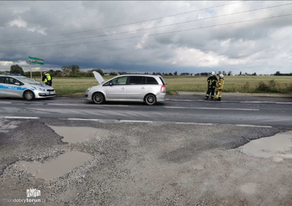Wypadek w Łysomicach k. Torunia