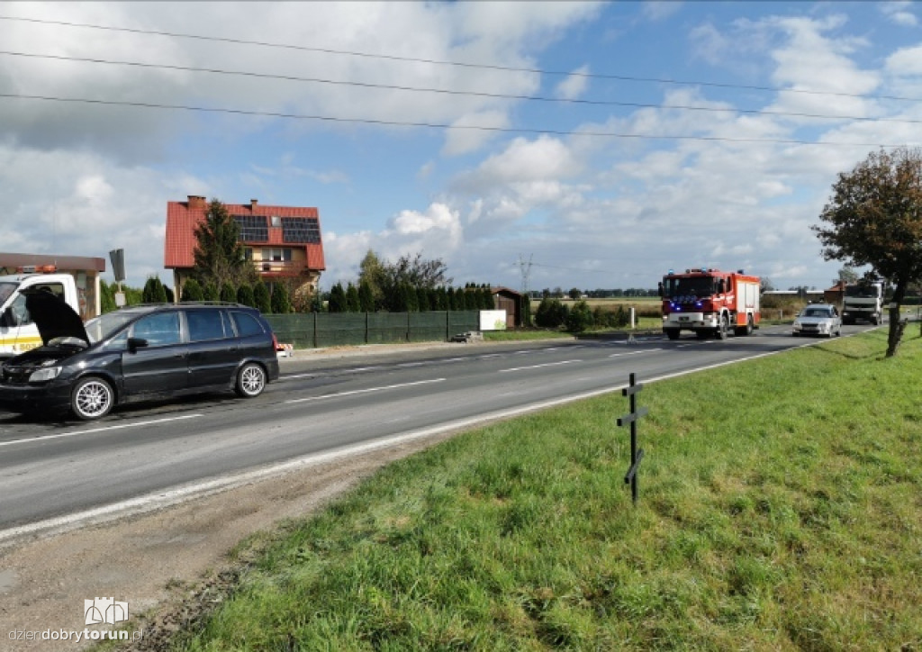 Wypadek w Łysomicach k. Torunia