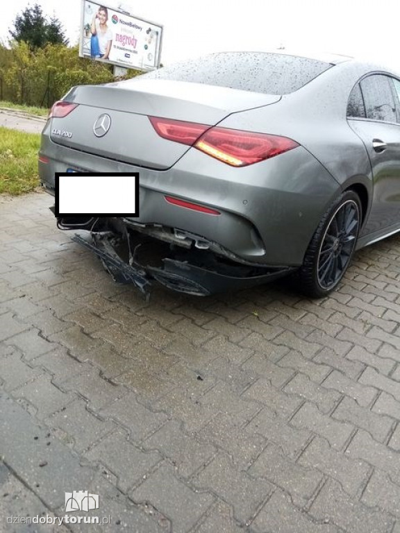 Kolizja przy Grudziądzkiej