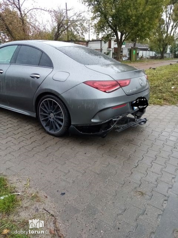 Kolizja przy Grudziądzkiej