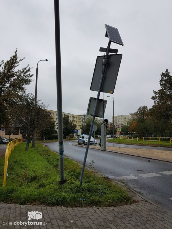 Kolizja przy Dziewulskiego