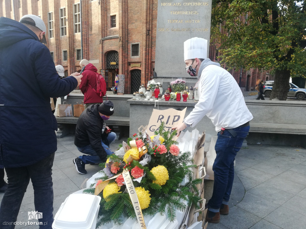 Protest branży gastronomicznej