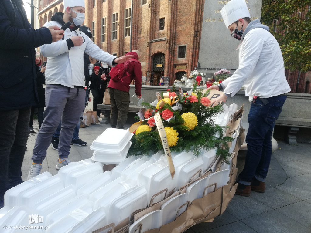 Protest branży gastronomicznej