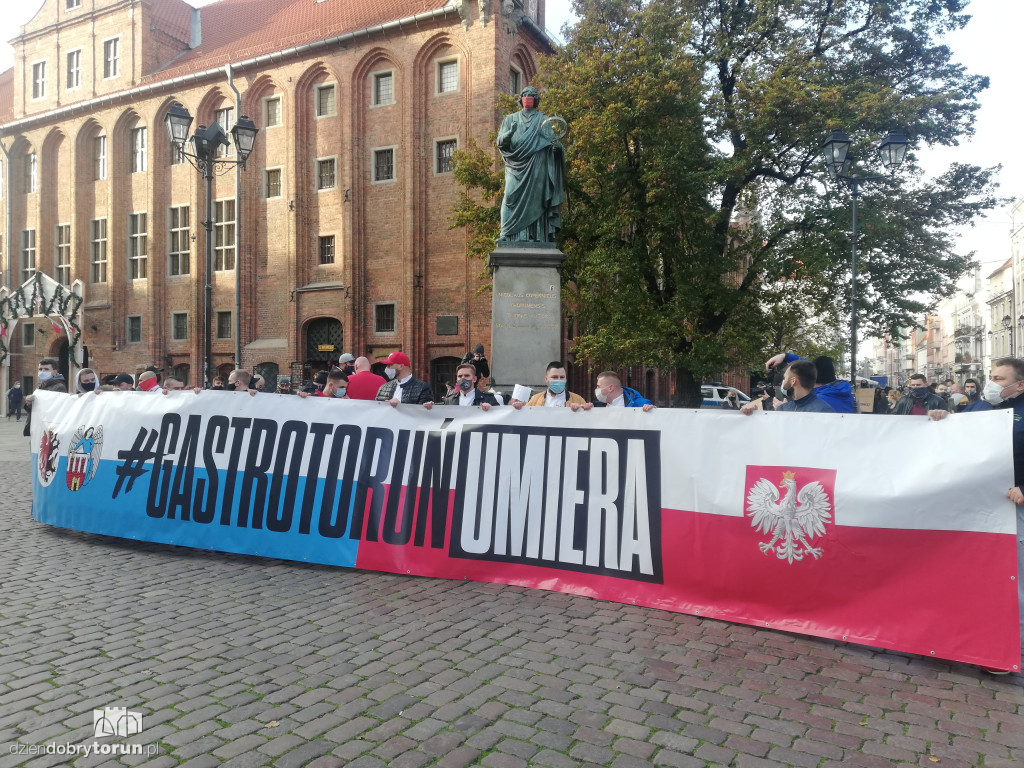 Protest branży gastronomicznej