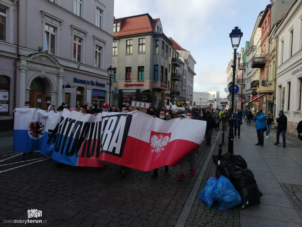 Protest branży gastronomicznej