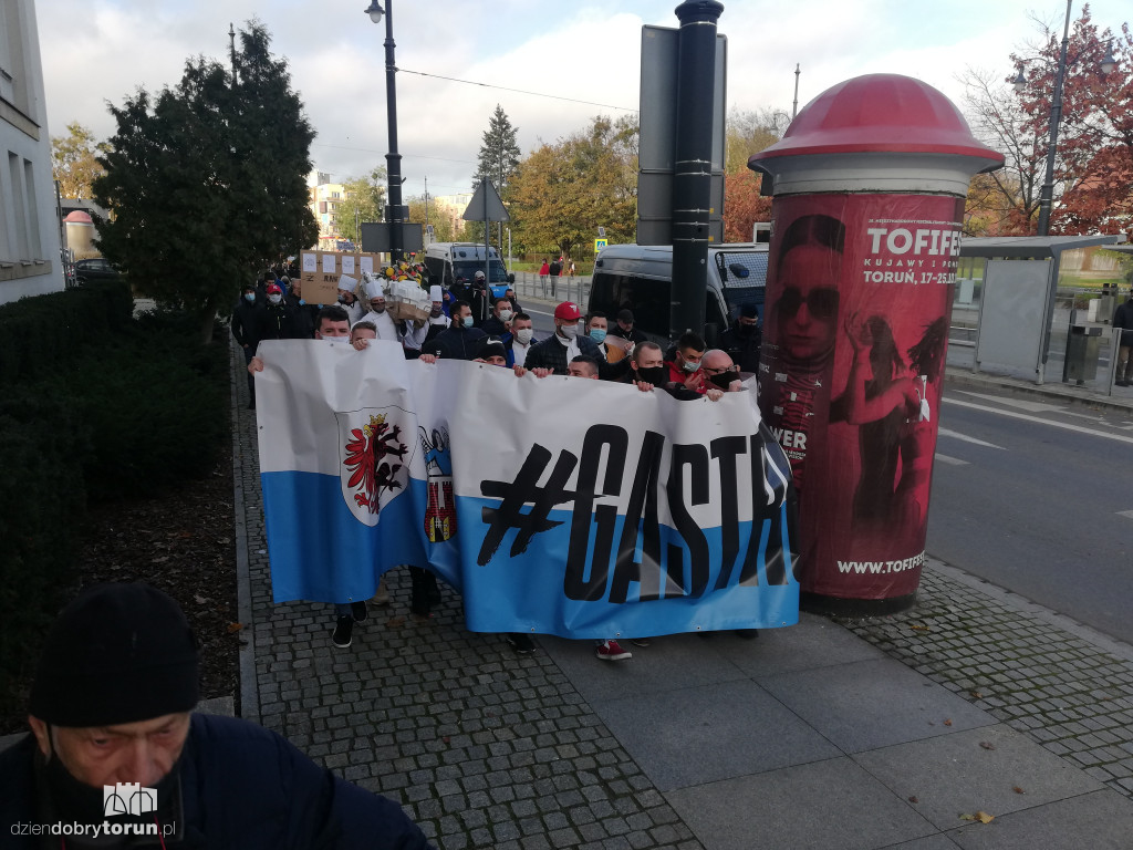 Protest branży gastronomicznej