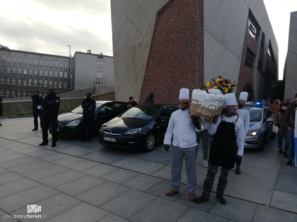 Protest branży gastronomicznej
