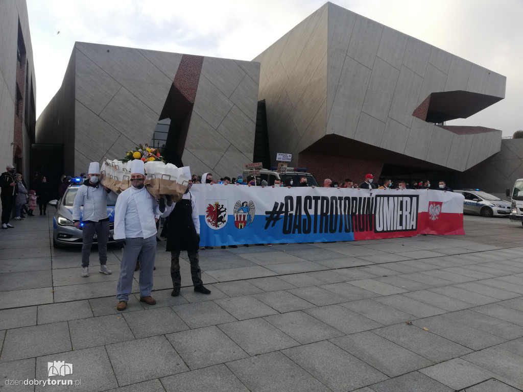 Protest branży gastronomicznej