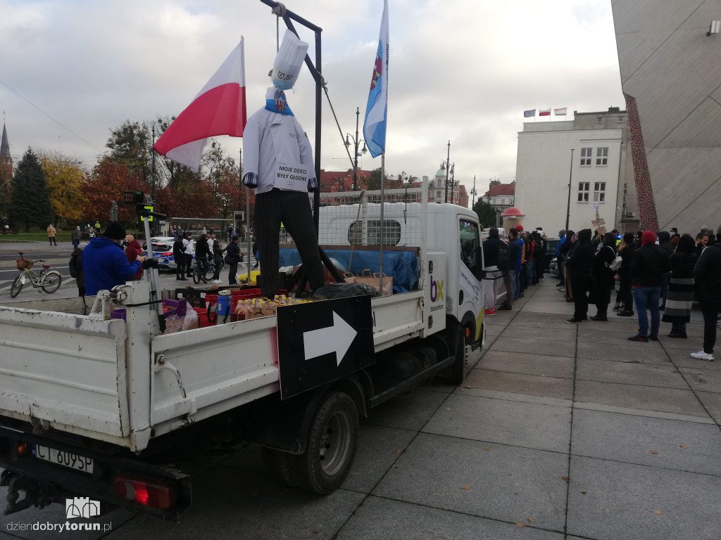 Protest branży gastronomicznej