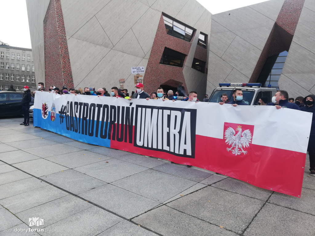 Protest branży gastronomicznej