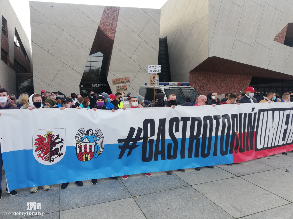 Protest branży gastronomicznej