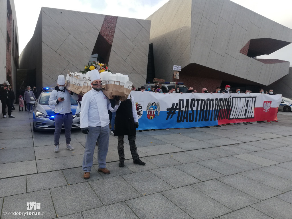 Protest branży gastronomicznej